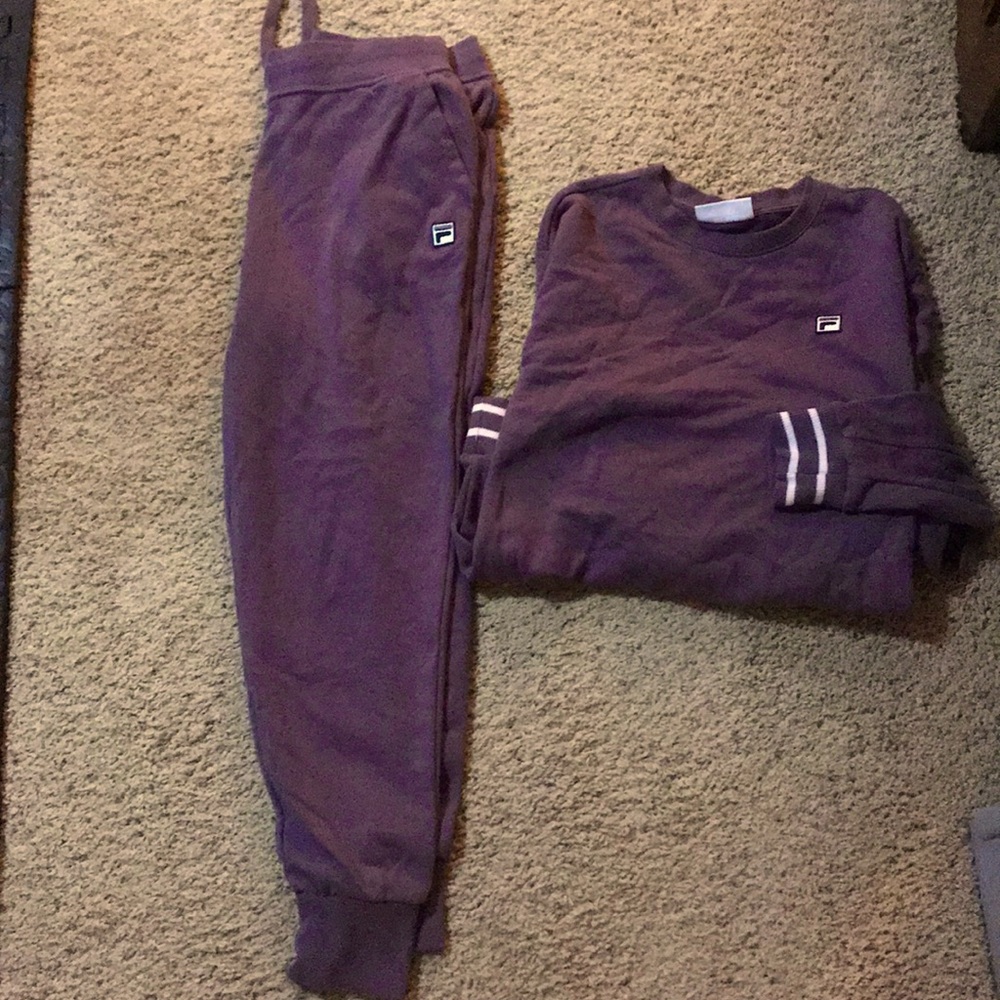 FILA matching track suit